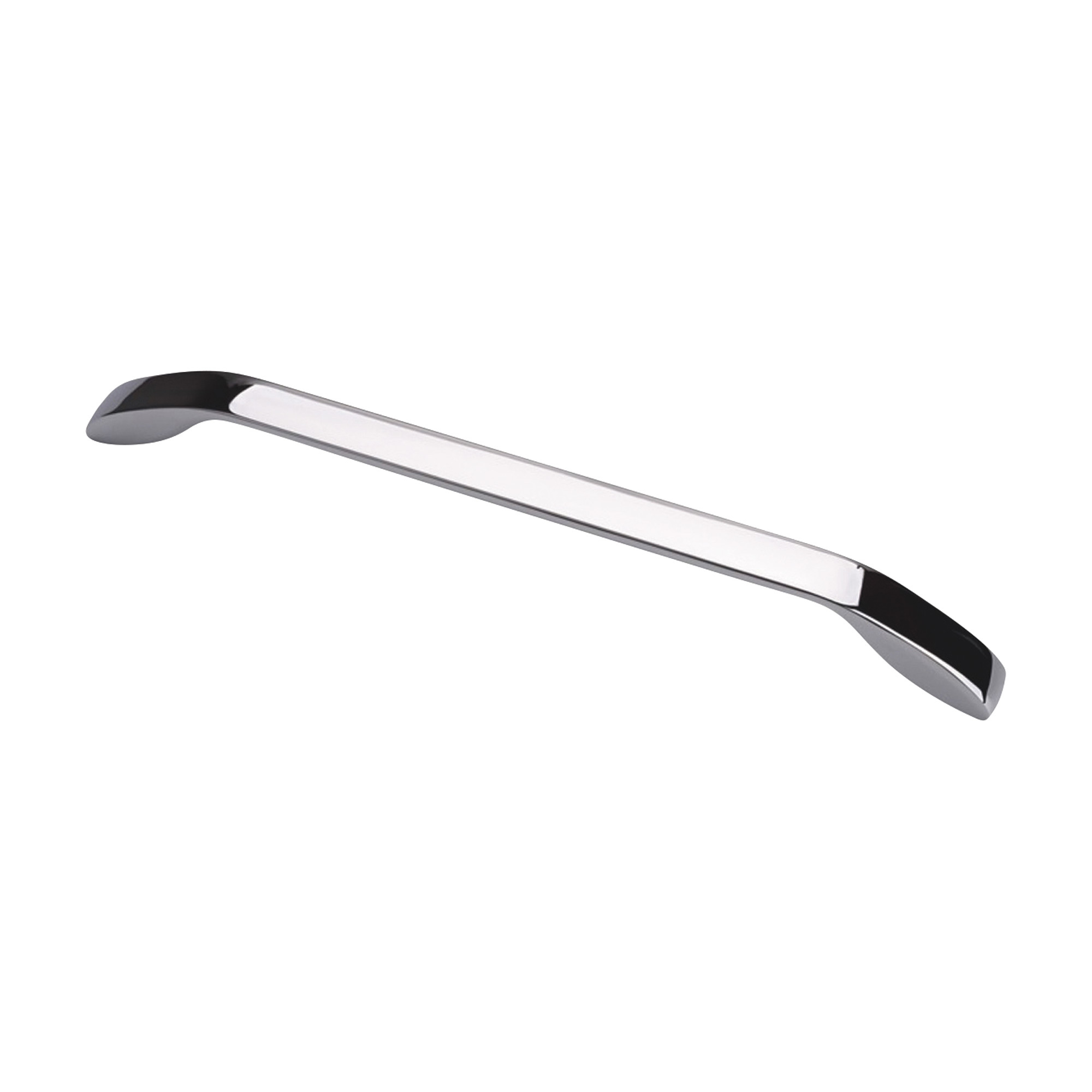 Sapphire Gamma Series Modern Cabinet Handle/Pull — 7.5in. Center-to-Center, Polished Chrome, 5-Pack, Model# SP-3191-192-CP-5
